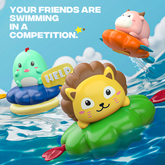 YCFUN Bath Toys for Toddlers Wall Bathtub Toy Slide for Kids 3 4 5 6 Years, Bath Toys for Kids Ages 4-8, 49 PCS DIY Slide Bath Toys with Wind-Up Duck, Shower Water Track Toys Gifts for Boys Girls